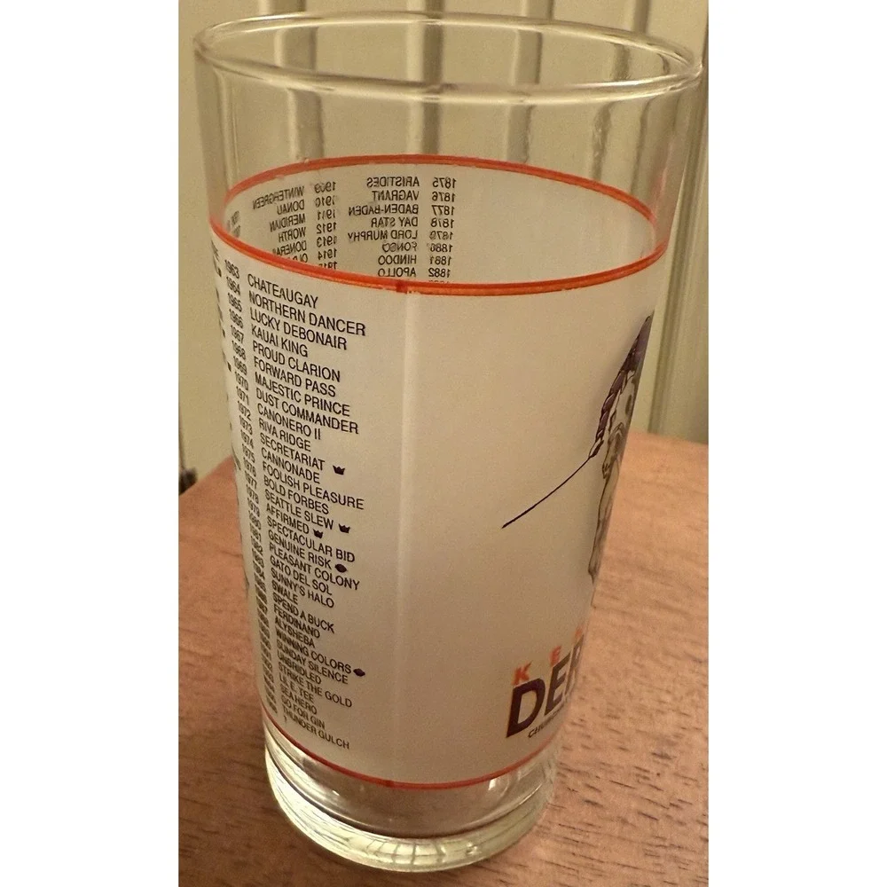 1996 Official Kentucky Derby Mint Julep‎ Glass, Churchill Downs